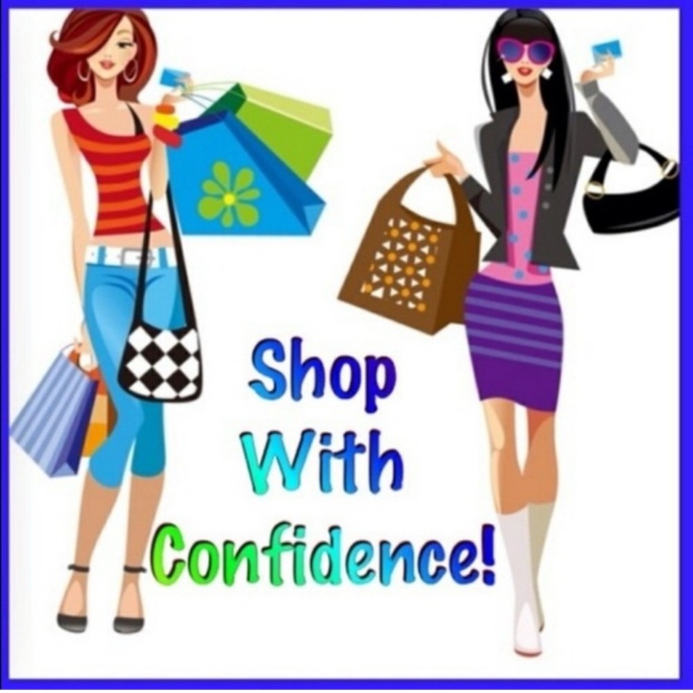 SHOP WITH CONFIDENCE! I’M A POSMARK SELLER